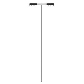 Stainless Steel Soil Probe Rod,48 Inch Adjustable Ground Probe Rod with T-Handle for Locating Septic Tanks,Underground Pipes, Gopher Runs or Treasure Hunting