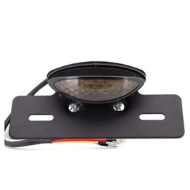 Karun for Harley for Honda for Yamaha ATV Scooter LED Motorcycle Tail Brake Stop Light Warning Flashing Lamp