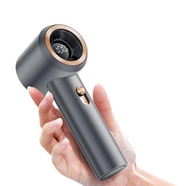 Portable Fan For Travel Mini: Small Pocket Handheld Personal Rechargeable Battery Operated USB High Speed Keeping Cool In Hot Weather Summer Beach For Women (gray)