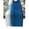 Blue White Table Runner, Non-Slip Dining Table Runners for Kitchen,