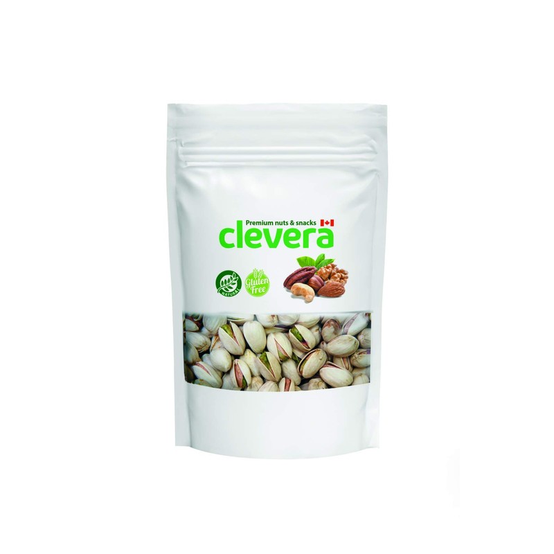 Clevera Jumbo Roasted and Salted Pistachios12 Ounces