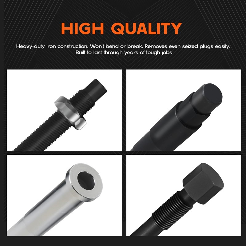 Rogierra 65600 Broken Spark Plug Remover Tool Kit for Ford