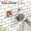 KOKOSIRI Robe Hooks Bath Towel Hooks Bathroom Hardware Double Coat