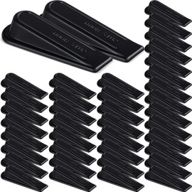 Frienda 36 Pcs Door Stoppers Heavy Duty Door Stop Wedge Rubber Door Stoppers for Door Bottom Carpet Tile Concrete Wooden Floor