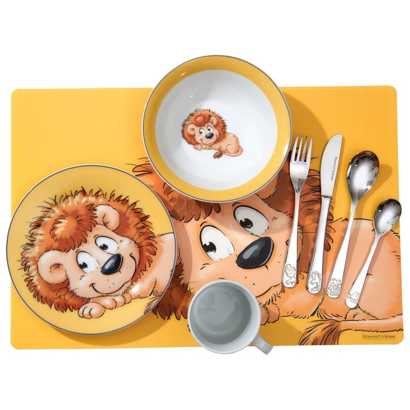 Ritzenhoff & Breker Happy Zoo 4-Piece Children's Cutlery Set