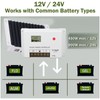 PWM Solar Charge Controller Regulator LCD Display for Lithium Sealed