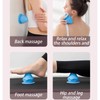 Gihioue Vibrating Massage Ball | Electric Muscle Massager - Suction