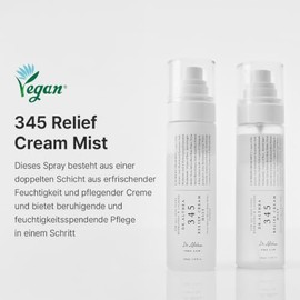 Dr.Althea 345 Relief Cream Mist | Feuchtigkeitsspendendes Gesichtsspray mit Reisextrakt | Beruhigende Pflege für empfindliche Haut | Vegane koreanische Hautpflege, 100ml