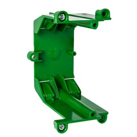 OneBoxForAll New Work ExpansionRing - Expandable PVC Electrical Box with 4 Knockouts, Adds Capacity to New Work BaseBox - Single Unit