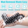 2 Pcs Exfoliating Net Washcloth, Extra Long Exfoliating Towel,Exfoliating Back