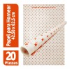 Silibake Papel Estrella Para Hornear 20 Piezas