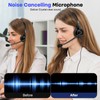 MKJ Telephone Headset for Cisco Phones, Wired Headphones with Microphone
