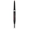 L'Oréal Paris Eyebrow Pencil with Rotatable Triangular Tip for Defined