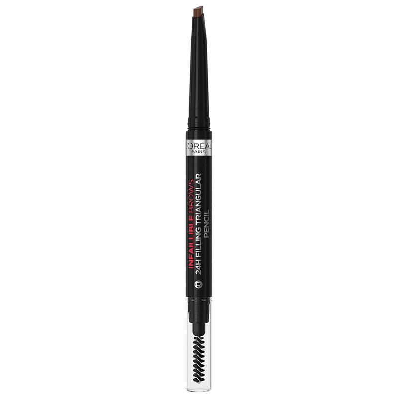 L'Oréal Paris Eyebrow Pencil with Rotatable Triangular Tip for Defined