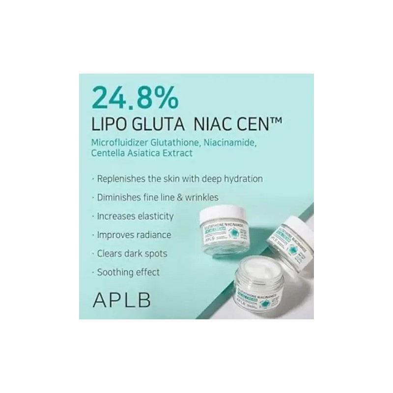 Aplb Crema Facial Glutatión Niacinamida 55ml