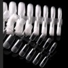Clear Nail Tips, 240 Pieces Almond Nail Tips, Full Surface