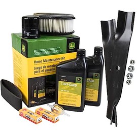 John Deere Original Equipment Model LX178 Maintenance Kit + Standard Blades, 38" Mower Deck
