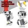 Atesilor Upgraded Manual Tire Changer Duck Head Kit with Centering