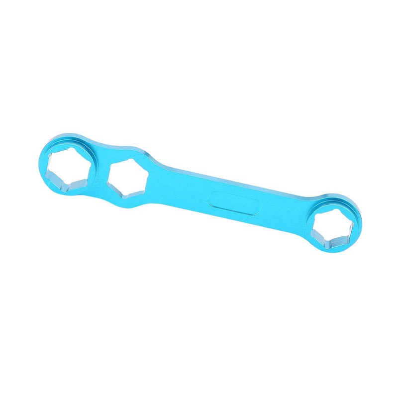 DIY Casting Fishing Reel Wrench Blue Aluminium Alloy Spanner Repairing