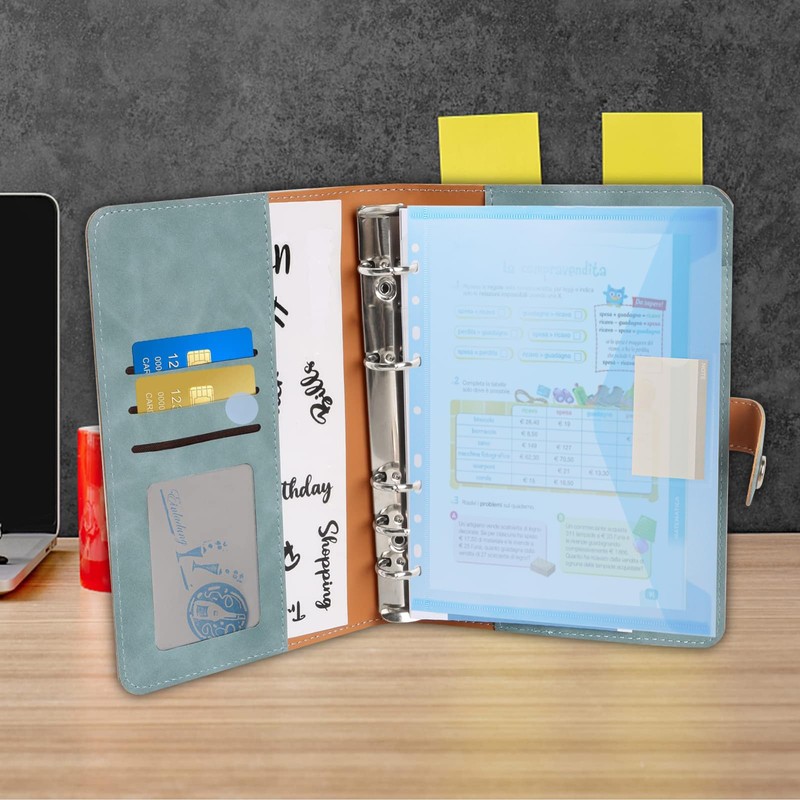 BEASAFY Pack of 16 A4 Document Wallets Filing 8 Colours