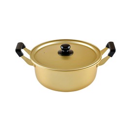 Toyomian RA-9702 Double-Handed Pot, Aluminum Pot, 10.2 inches (26 cm), For Gas Fire