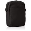 Kangol Shoulder Bag, Leather Tag, Vertical, Black
