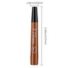 Four Claw Liquid Eye Brow Pen, 1 CountWaterproof Long-lasting Eyebrow