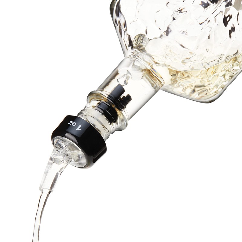 TRUE Measured Pour Spouts for Liquor Bottles Alcohol Pouter Spouts