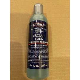 Kiehl's New Kiehl's Facial Fuel Energizing Face Wash Gel Cleanser for Men 8.4oz full SZ