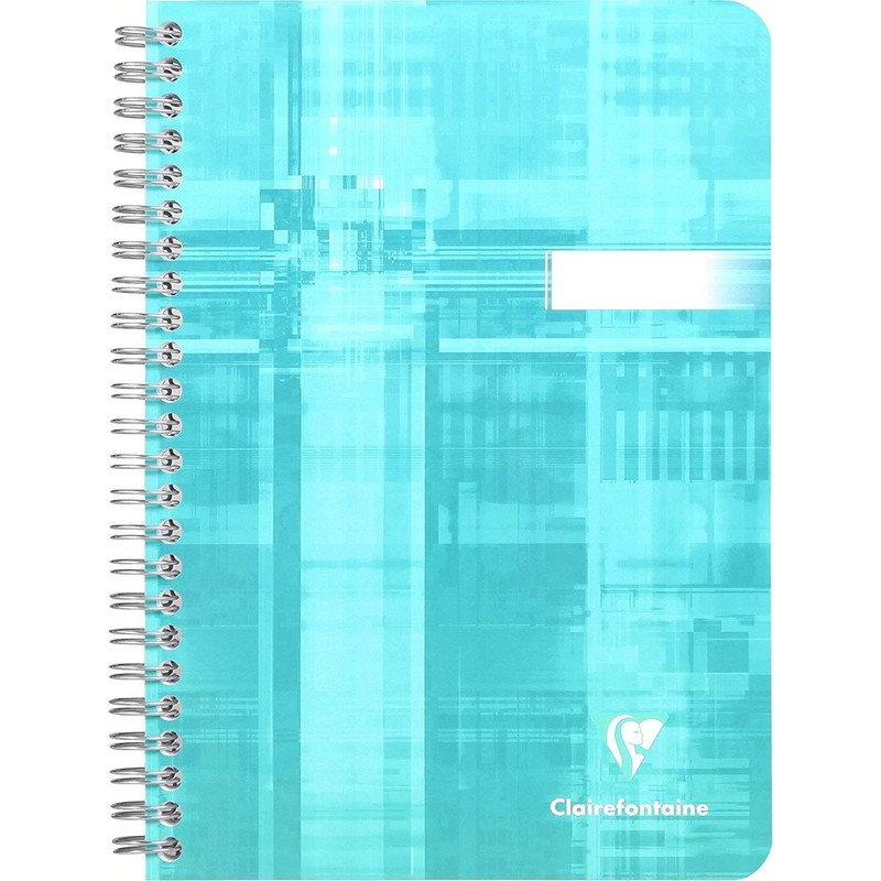 Set of 3 Clairefontaine Wirebound Graph Notebook (6 x 8