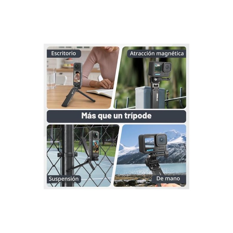 Mini trípode magnético para Insta360 Luna Ultra X5, para DJI