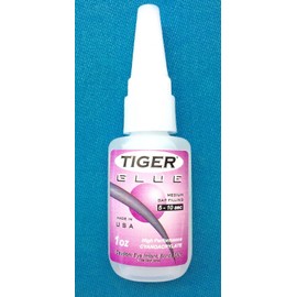 Tiger Glue for Tip Repair and Replacement 1 Ounce Bottle