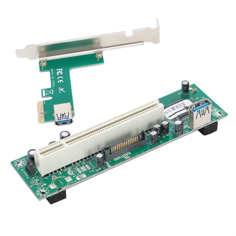 PCIE Express to PCI Adapter Network Card Controller Mini ASM1083