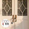 DAQUN 3 Pcs Wheelie Bin Locks UK, Long Padlock Outdoor