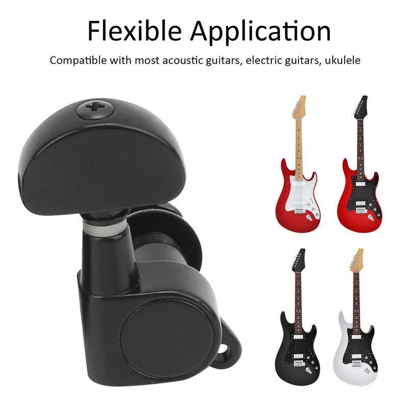 Guitar String Tuning Peg Metal Sealed Tuner Key Machine Head