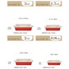 Bakeware Set of 4, MALACASA Porcelain Baking Pans Set for