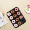 CertBuy 4PCS Nonstick Donut Pan