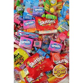 Variety Candy Pack - 2 LB Assorted Party Mix - Individually Wrapped Bulk Candy - Pinata Mix - Deluxe Queen Jax Assortment