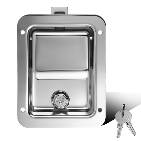 HYWJC Rv Truck Tool Box Latch, Enclosed Trailer Slam Door