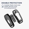 kwmobile Key Cover Compatible with Ford - Carbon