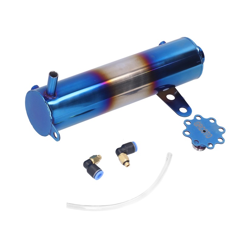 500ML Radiator Cooling Coolant Tank Overflow Catch Can Reservoir Aluminum
