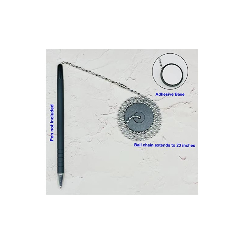 NOBO Pack of 2 Office secure Pen Holder Adhesive, With