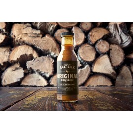 Salt Lick BBQ Sauce and Dry Rub Gift Pack - Driftwood Texas BBQ Sauces and Seasoning Set Original Dry Rub, Original and Spicy BBQ Sauce