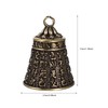Mipcase 10pcs Retro Brass Cat and Dog Bells Wear-Resistant Pet