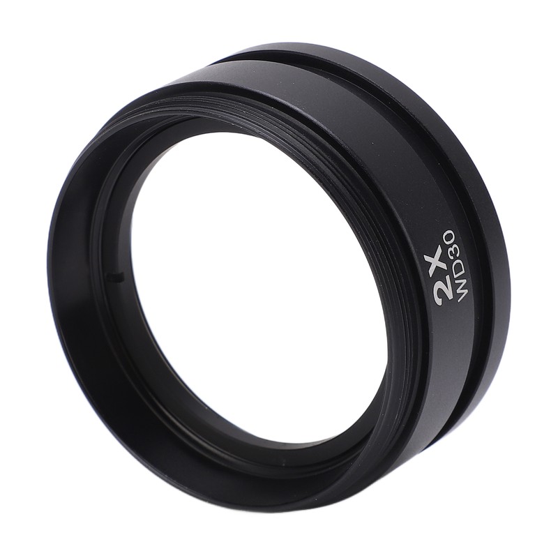 WD30 2X Wide Angle Magnifying Objective Lens Microscope Auxiliary Lens