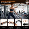 Brveniu Ropeless Battle Rope Portable Cordless Weighted for Home Gym(Black)
