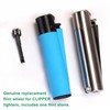 POPAPIE 10Pcs Flint Clipper Lîghter Replacement Wheel Stem,Black,Durable