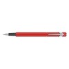 Caran d'Ache 849 Metal Fountain Pen Matte Red B, Pack