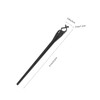 Abaodam 30pcs Garden Stakes for Christmas Lights Weatherproof Ground Spikes