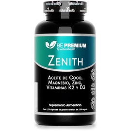 Natural Health. MultiPlus: Aceite de Coco, Vitaminas y Minerales. Frasco con 120 Cápsulas de 1.1g. Ingredientes naturales.